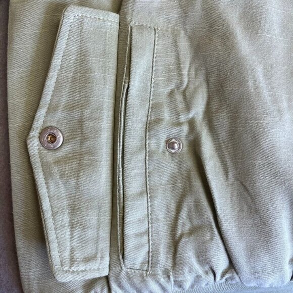 Avec Les Filles  Bomber Jacket Size M Embroidered Eyelet Sleeve - Picture 7 of 14